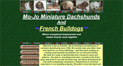 Desktop Screenshot of mojokennels.com